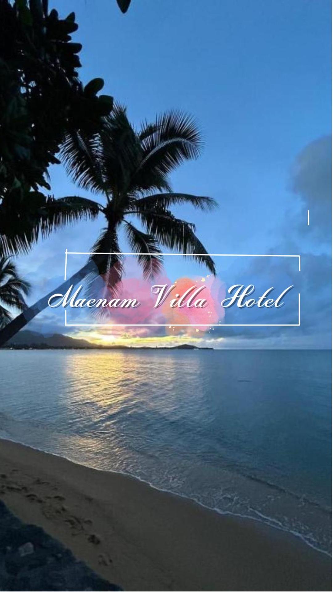 Maenam Villa Hotel Mae Nam Dış mekan fotoğraf